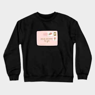 Special Delivery Envelope Sticker Crewneck Sweatshirt